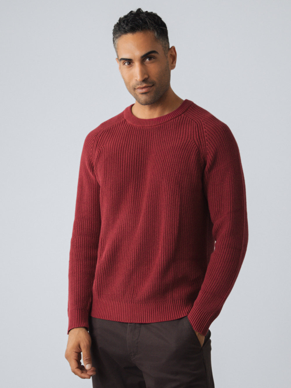 Heavy Knit Jumper Men