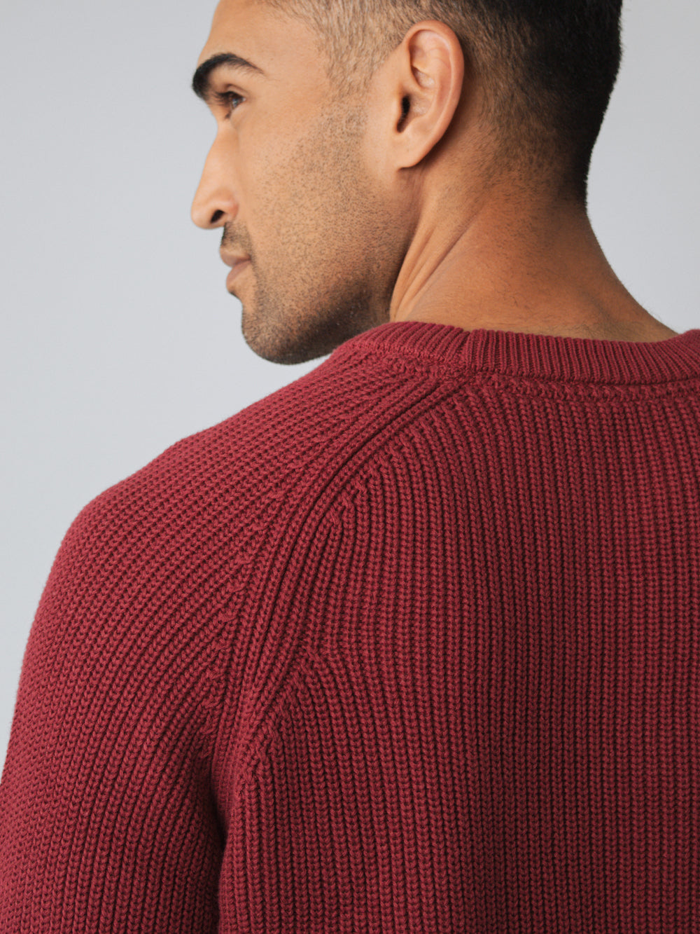 Heavy Knit Jumper Men