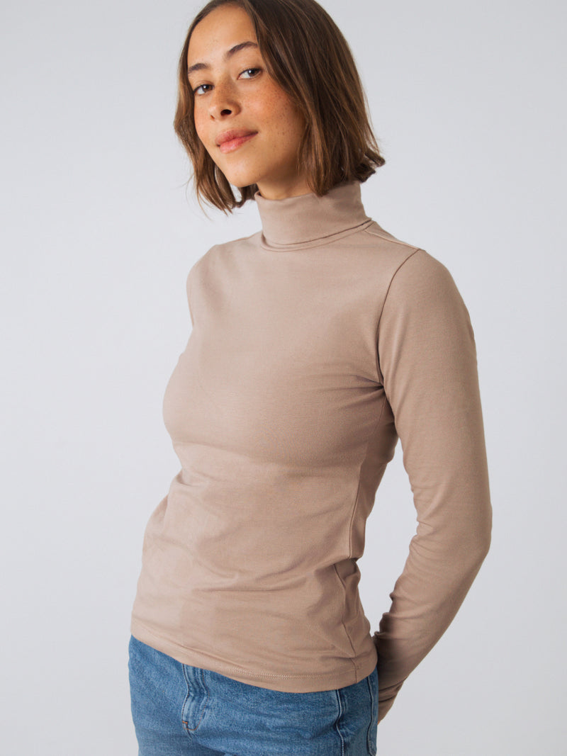 Jersey Turtleneck