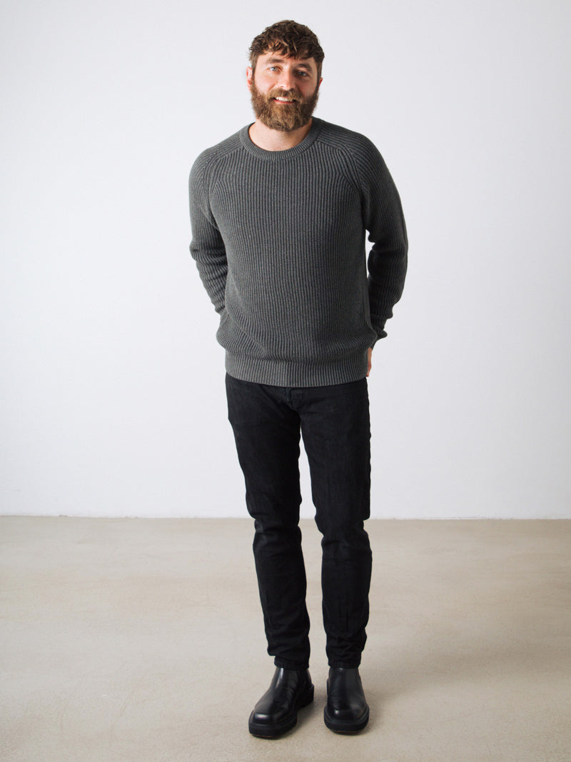 Heavy Knit Jumper Men