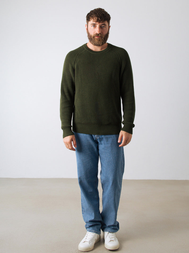 Heavy Knit Jumper Men