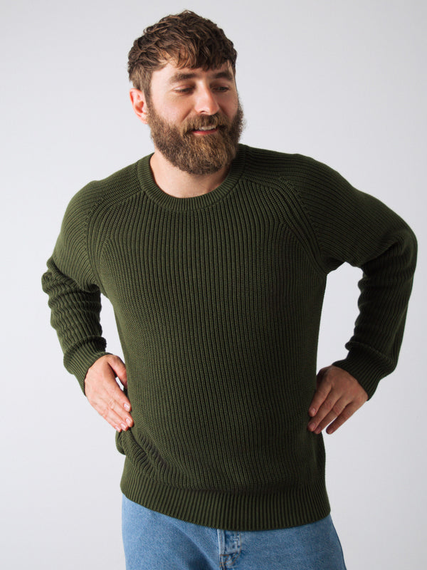 Heavy Knit Jumper Men