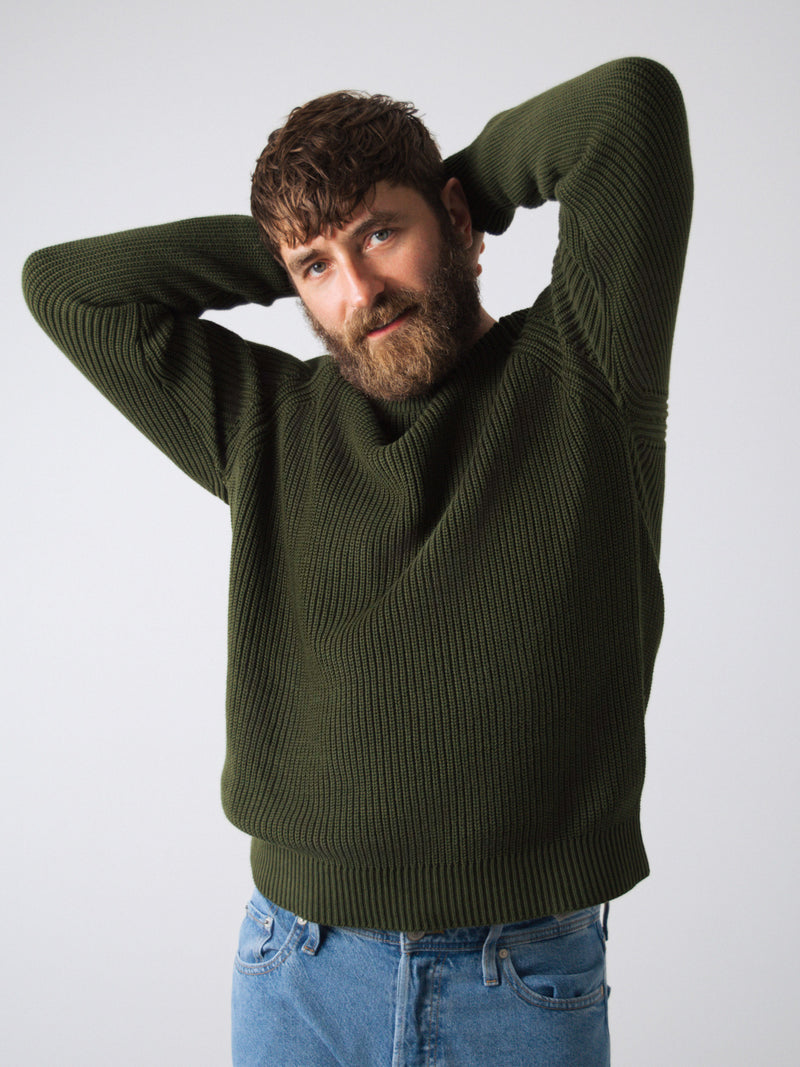 Heavy Knit Jumper Men