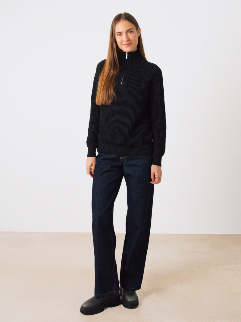 Half-Zip Knit Women